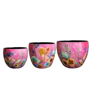 Pot Fiesta fuchsia D21 H16 - S3 | Designed by Lammie | Online Woondecoratie NL
