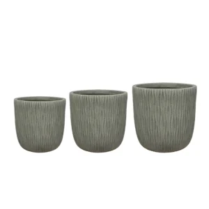 Pot Viggo D37 H35 mint - Set van 3 | set bloempotten | Online Woondecoratie NL