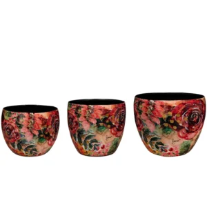 Pot Rose rouge D21 H16 - S3 | Designed by Lammie | Online Woondecoratie NL