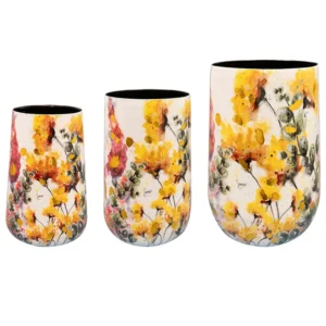 Vaas Floral white D20 H29 | Designed by Lammie | Online Woondecoratie NL