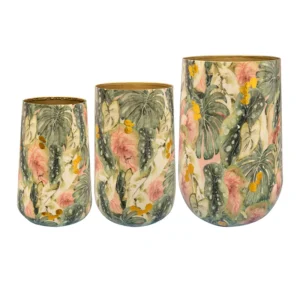 Vaas Monstera mystery D20 H29 | Designed by Lammie | Online Woondecoratie NL