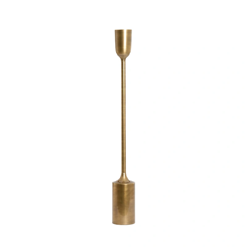Kaarsenhouder Velez D13 H104 brons | kaarsenhouder staand | Online Woondecoratie NL