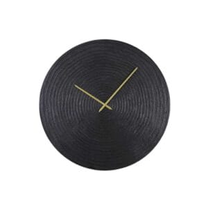 Light & Living Wandklok Cervino antiek zwart