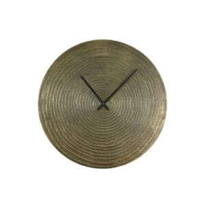 Light & Living Wandklok Cervino antiek brons