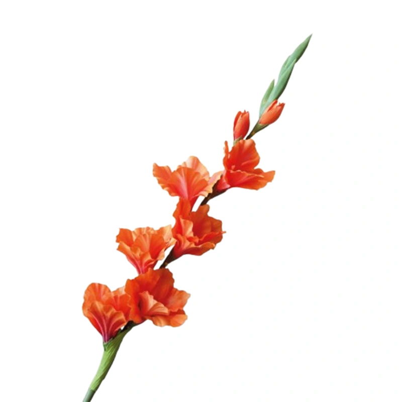 Zijdebloem Gladiool 82cm oranje | Online Woondecoratie NL